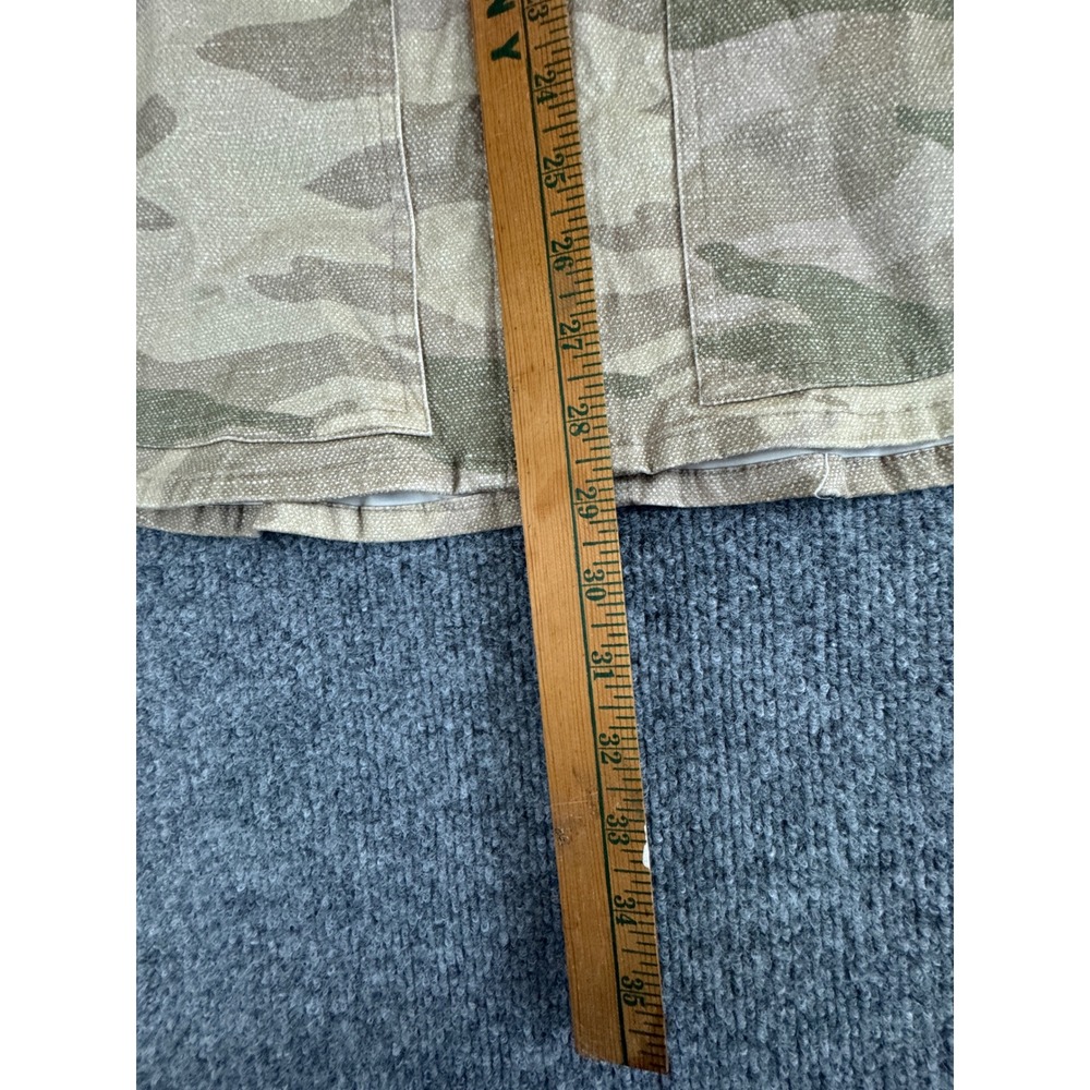 Lords of Harlech Camo Utility Jacket Mens XL Full Zip Pockets Collar - Picture 8 of 14